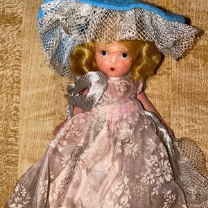 Nancy Ann Storybook Doll ~ #58 Western Miss Bisque PT JT 5.5"